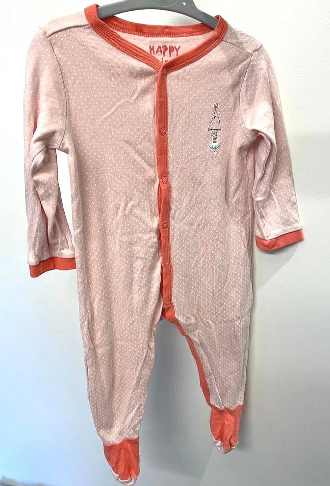 Pyjama Schlafanzug Gr. 74-80 Mädchen Flohmarkt