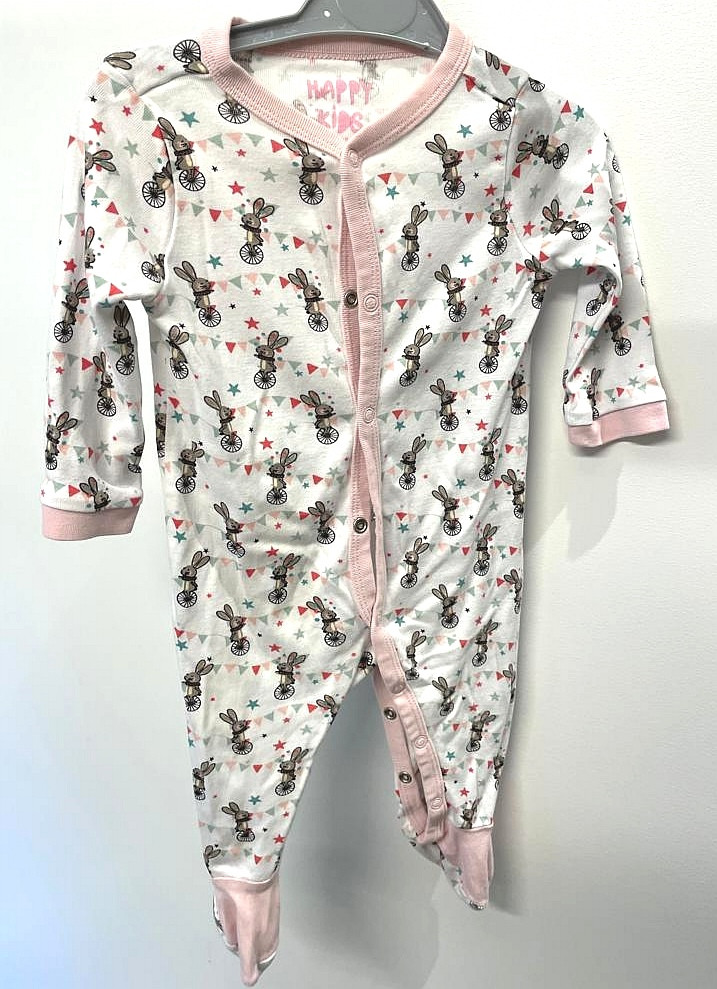 Pyjama Schlafanzug Gr. 62-68 Mädchen Flohmarkt