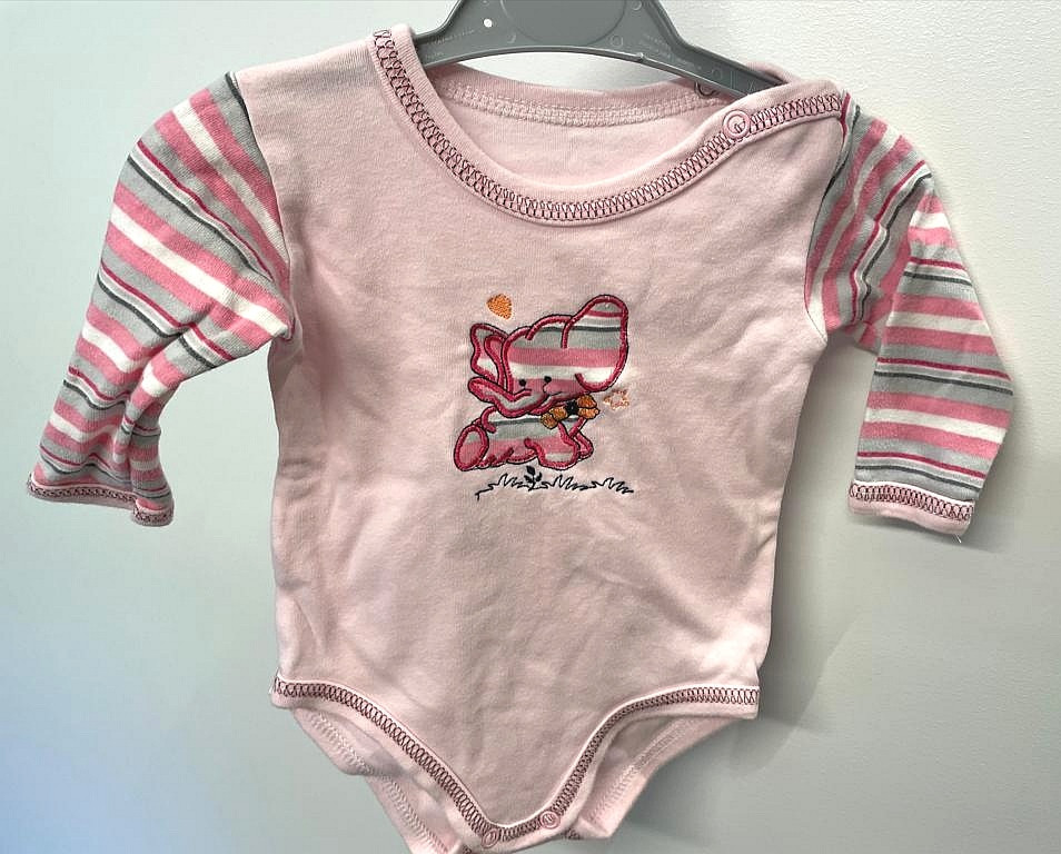 Body Langarmbody Gr. 62-68 Mädchen Flohmarkt