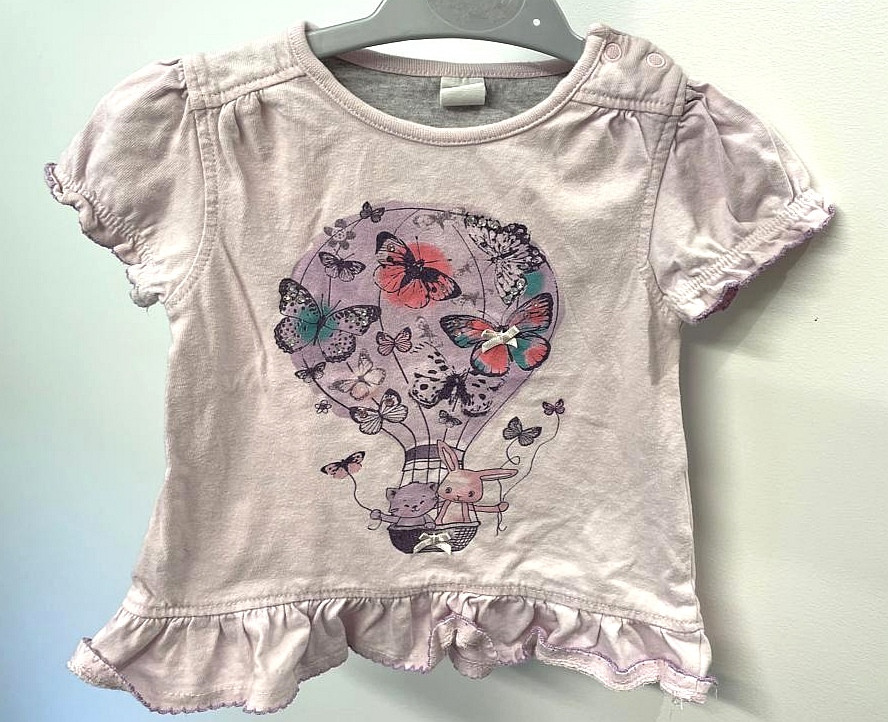 T-Shirt Gr. 68 Mädchen Flohmarkt