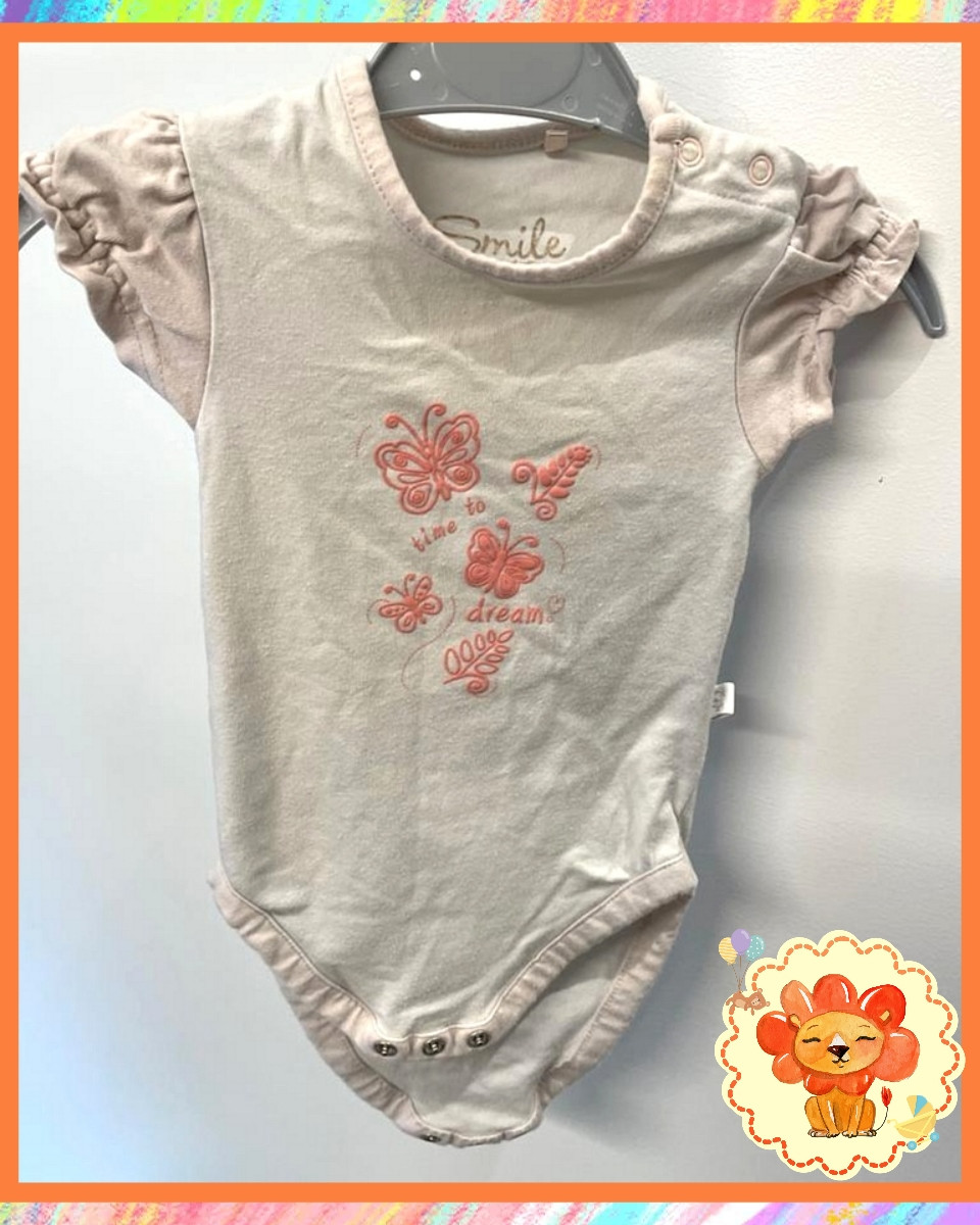 Body Kurzarmbody Gr. 62 Mädchen Flohmarkt