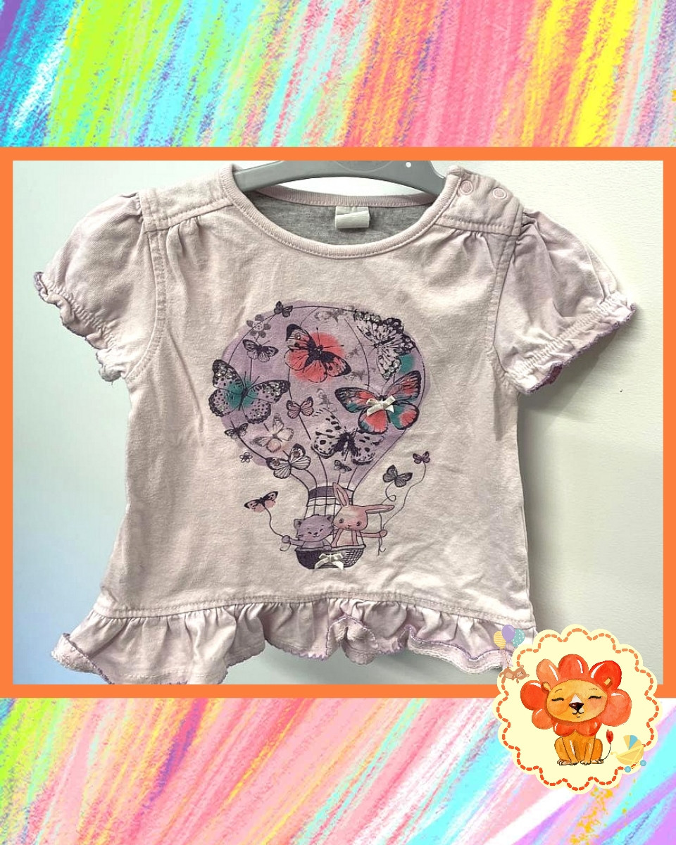 T-Shirt Gr. 68 Mädchen Flohmarkt