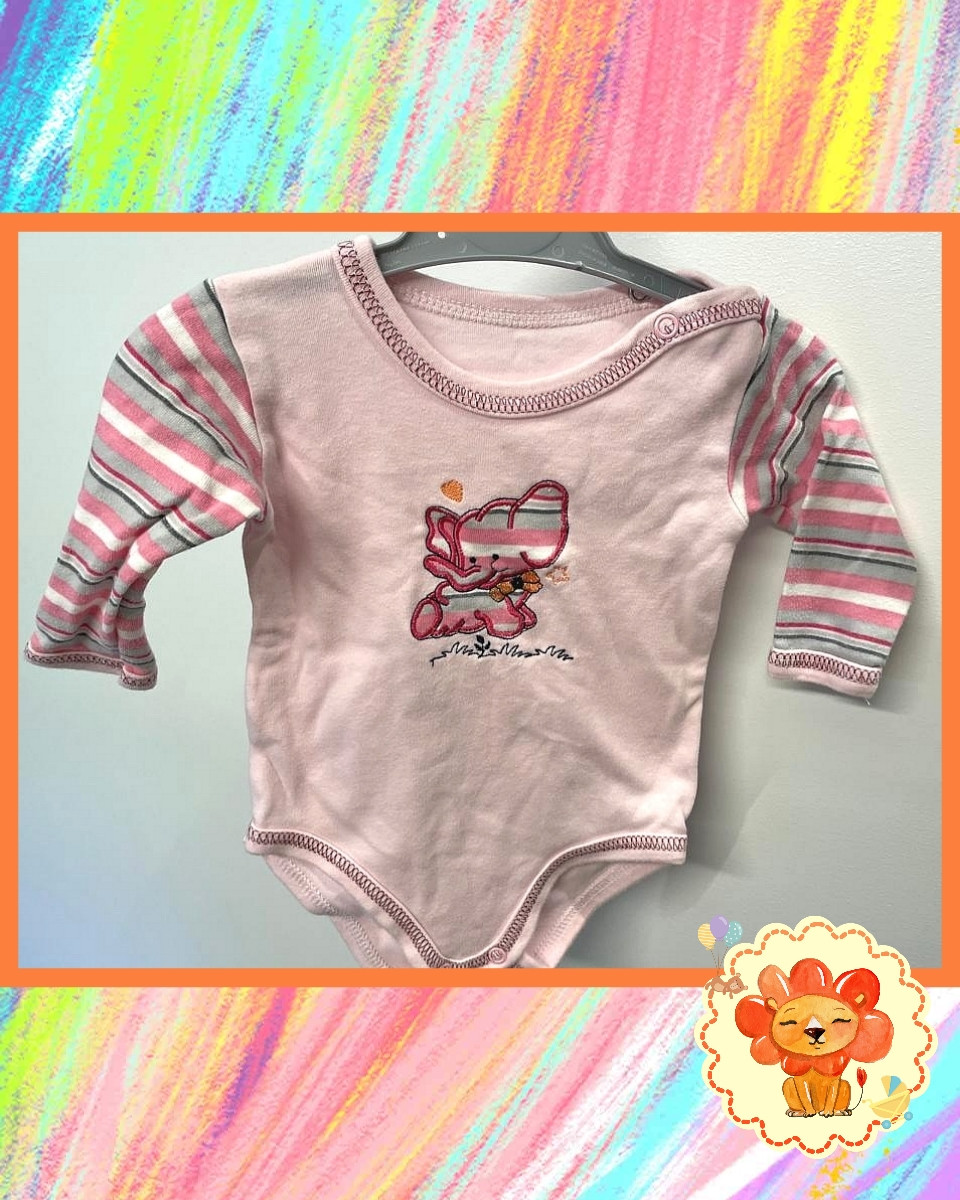 Body Langarmbody Gr. 62-68 Mädchen Flohmarkt