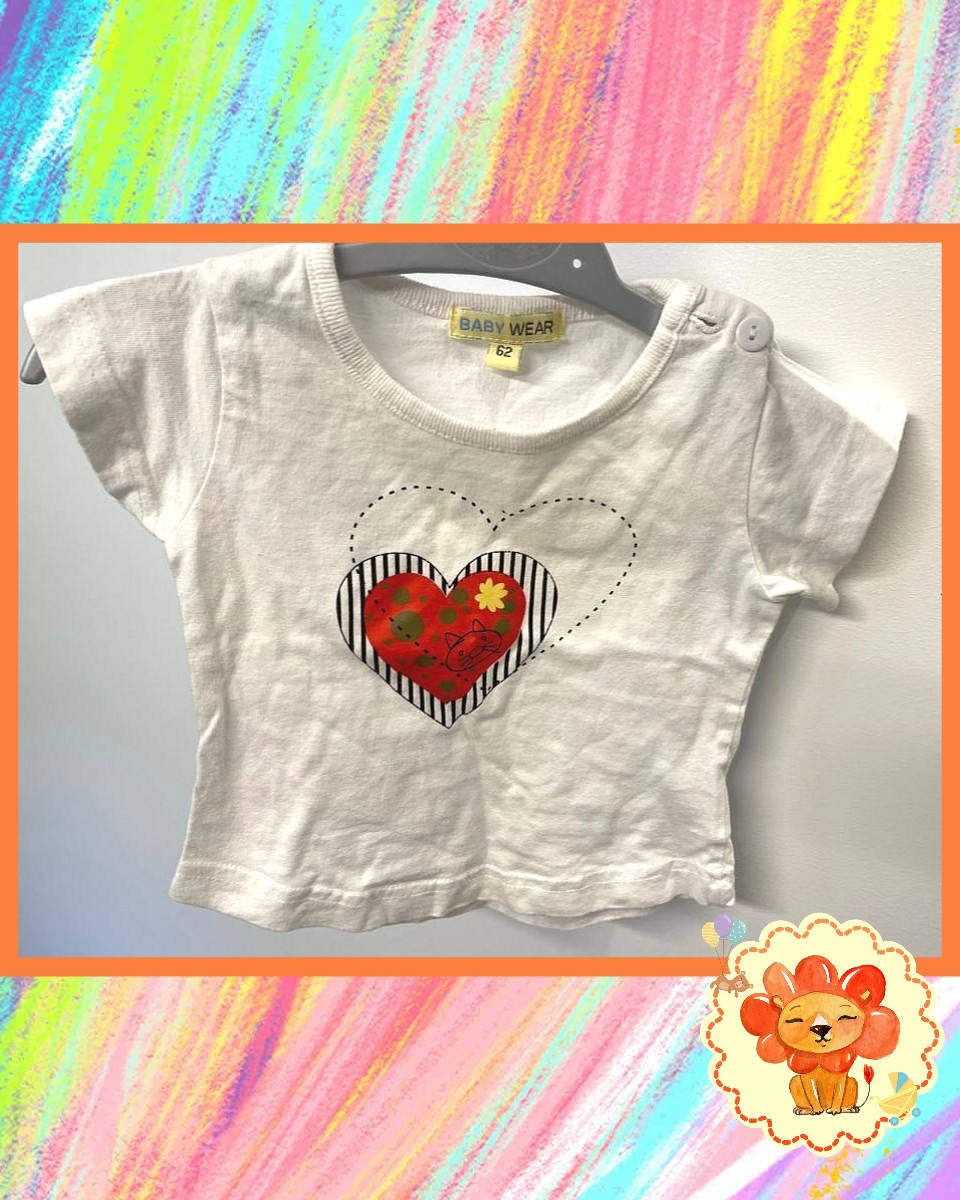 T-Shirt Gr. 62 Mädchen Flohmarkt