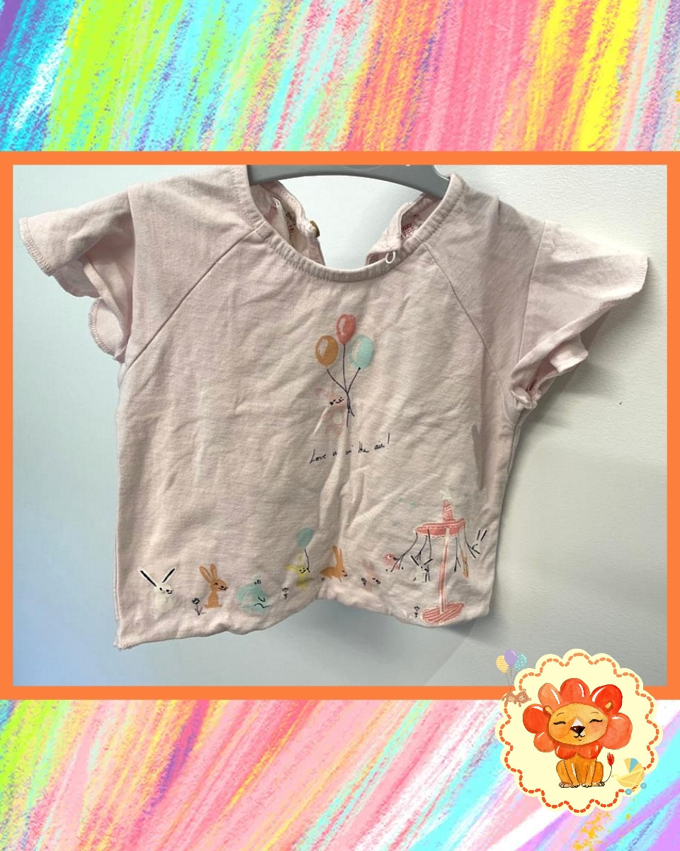 T-Shirt Gr. 68 Mädchen Flohmarkt