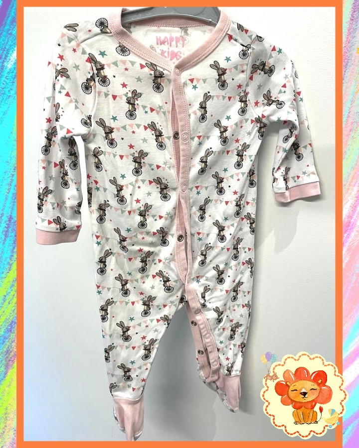 Pyjama Schlafanzug Gr. 62-68 Mädchen Flohmarkt