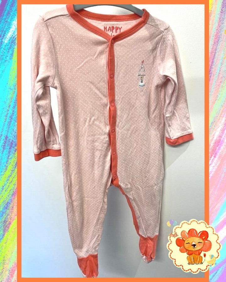 Pyjama Schlafanzug Gr. 74-80 Mädchen Flohmarkt