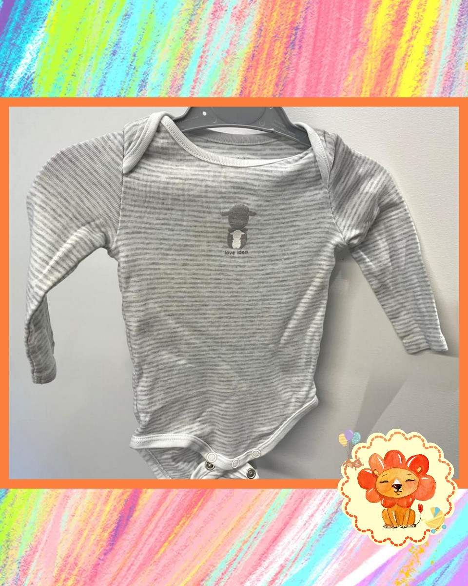 Body Langarmbody Gr. 68 Flohmarkt