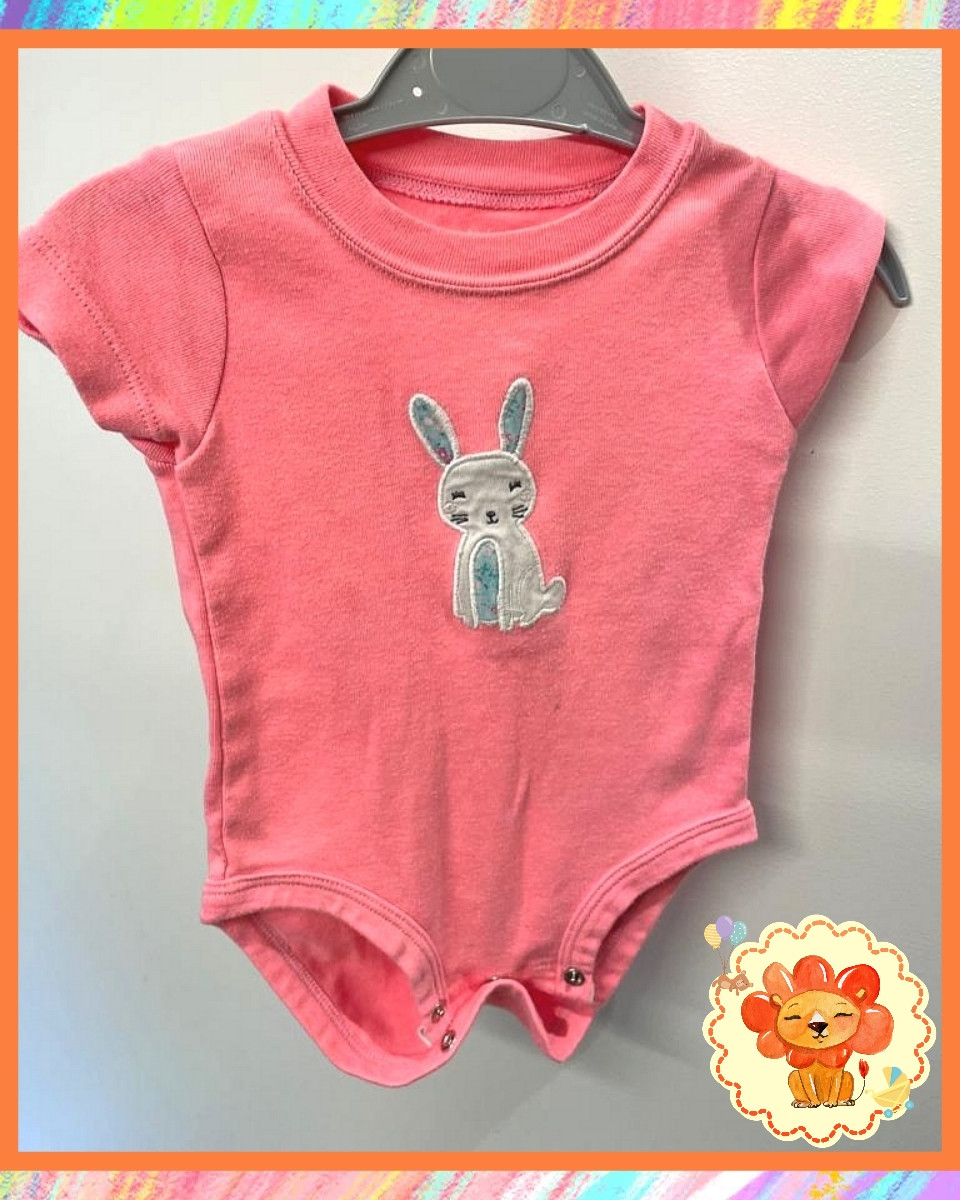 Body Kurzarmbody Gr. 68-74 Mädchen Flohmarkt