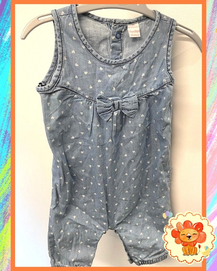Jumpsuit Strampler Gr. 74 Flohmarkt