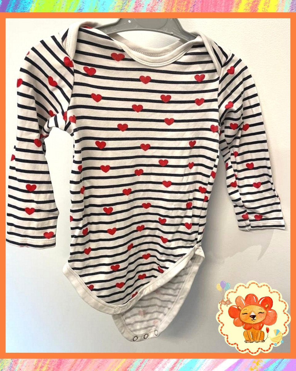 Body Langarmbody Gr. 80 Mädchen Flohmarkt