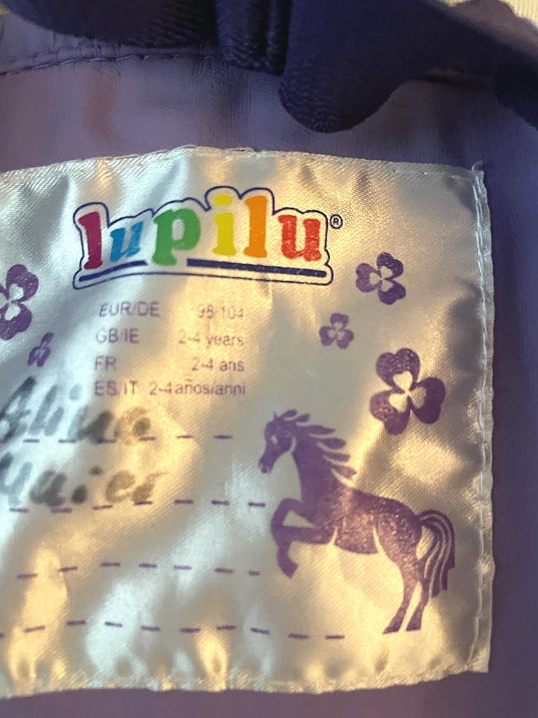 Regenhose Matschhose Latzhose Gr. 98-104 Mädchen