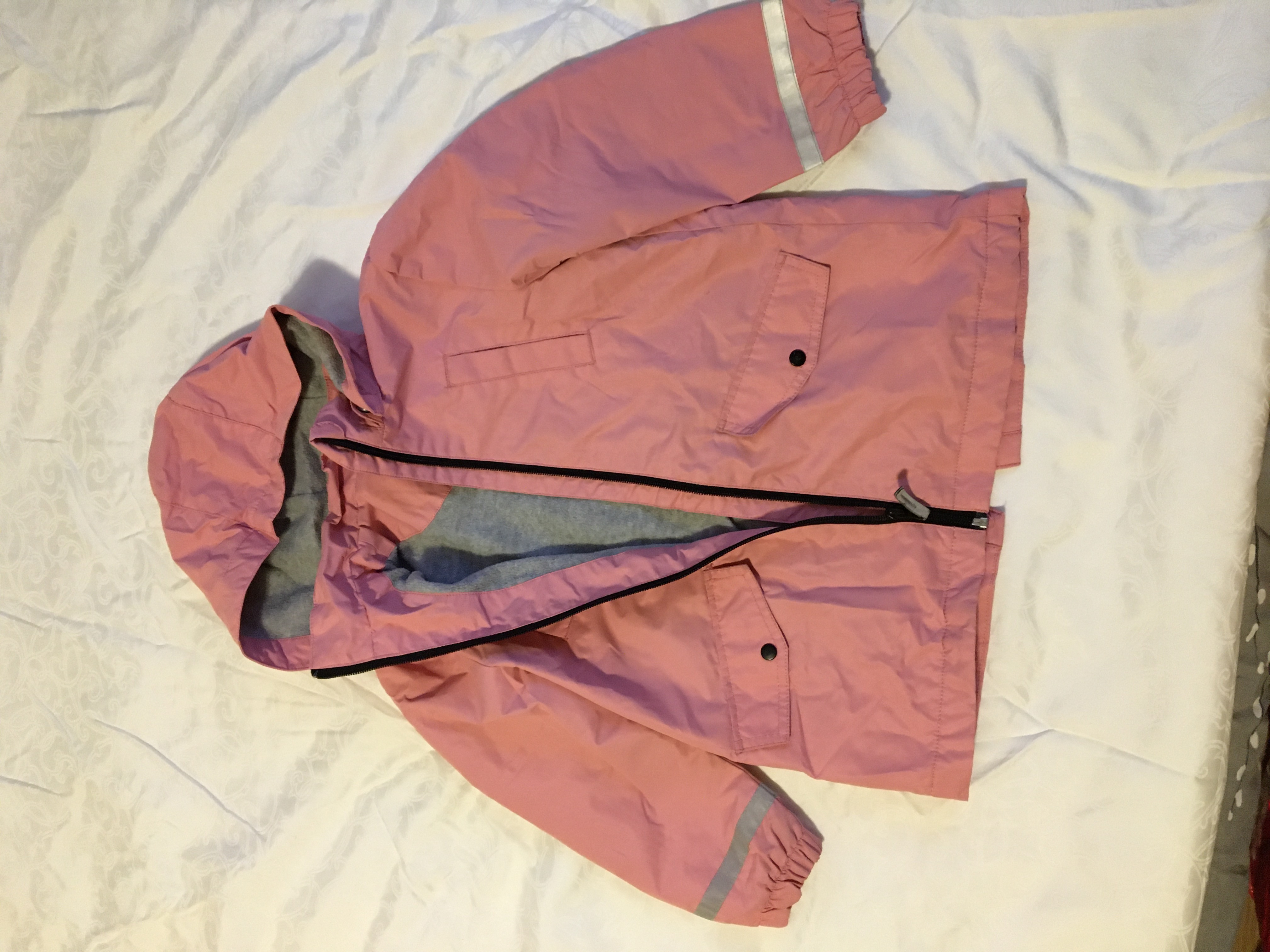 Gefütterte Regenjacke