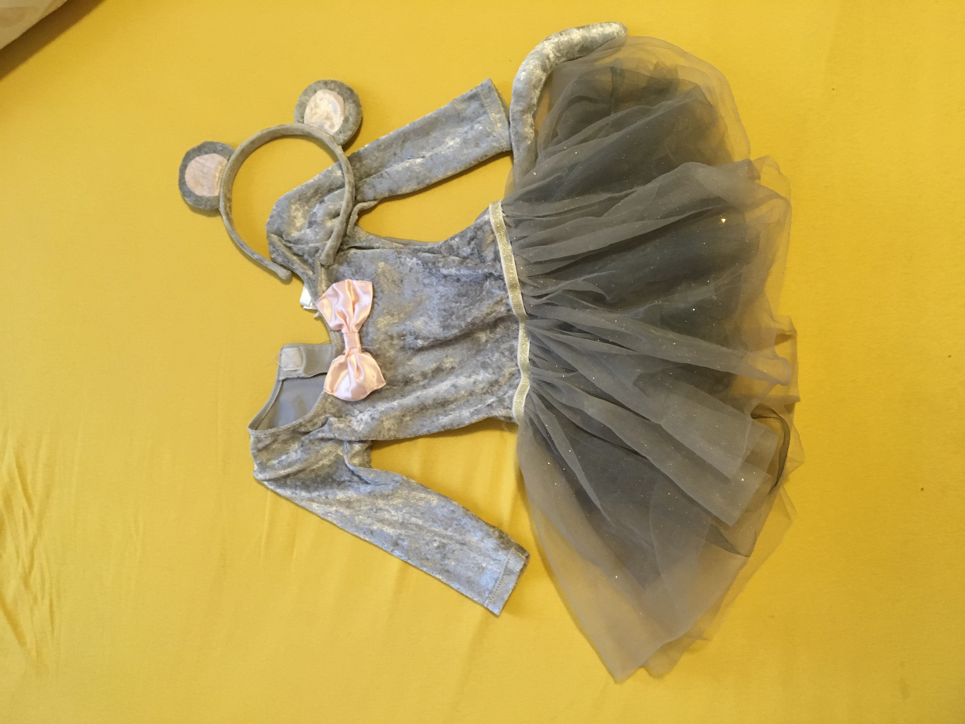 Karneval Kostüm Mäuse Prinzessin mit Haarband