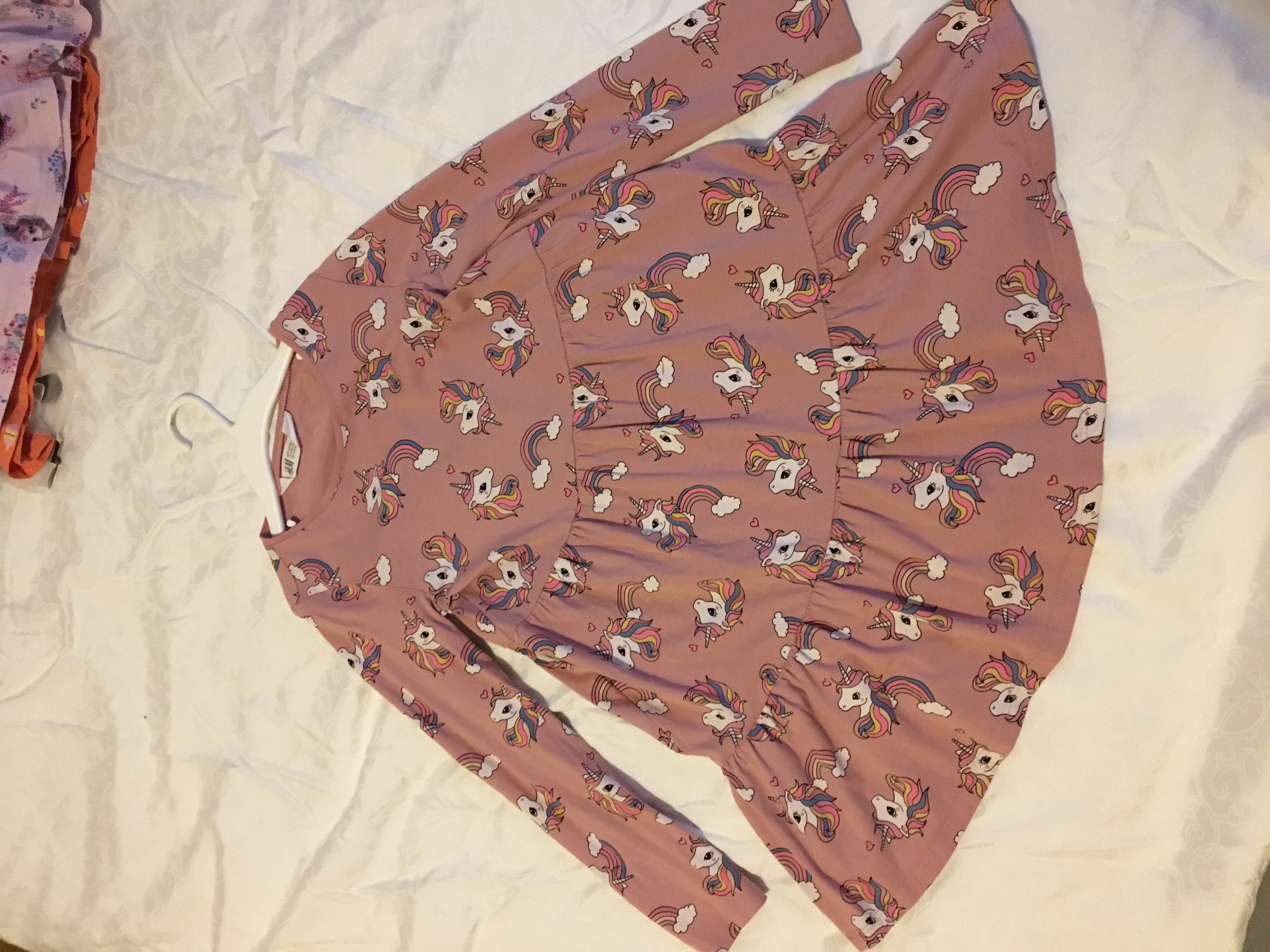 Regenbogen Einhorn Kleidchen